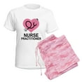 thumbnail image 6 of CafePress - Nurse Practitioner Heart Women's Light Pajamas - Women's Short Sleeve Print T-Shirt and Pants Light Cotton Pajama Set, 6 of 7