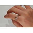 thumbnail image 3 of Gin & Grace 10KT RG Morganite and Diamond accent Ring., 3 of 5
