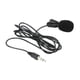 thumbnail image 5 of TQEHS Mini micrófono de solapa con cable, conector de 3,5 mm para computadora, altavoz de 1,5 m, T3R2, 5 of 5