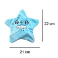 thumbnail image 2 of Muñeco De Peluche De Angry Star De Mar Enojada Móvil-1pcs COLOR AGUA AZUL, 2 of 4
