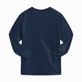 thumbnail image 5 of TOWED22 Toddler Baby Boys Girls Pajamas Kids 2 Piece Pj's Long Sleeve Cartoon Sleepwear Clothes Set Outfits,Little Girl Pajamas 3 6 9 12 18 24 Months 2t 3t 4t 5t 6t 7t 8t 9t(Dark Blue,4-5 Y), 5 of 9
