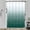 Teal & White, variant on Navy Blue and White Shower Curtains for Bathroom, Ombre Indigo Royal Light Blue Cloth Fabric Shower Curtain Set with 12 Hooks Royal Indigo Bathroom Decor 72 x 72