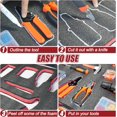 thumbnail image 4 of UTAH-2PCS 24x 24x 1in Tool Box Foam Easy Cut Tool Foam Organizer High Density PE Shadow Foam Toolbox Foam Inserts Kaizen Foam for for Toolbox Wardrobe Cabinets Crafts, 4 of 4