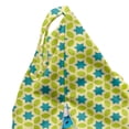 thumbnail image 5 of Abstract Lounger Chair Bag, Modern Print of Round Elements with Stars Centered, High Capacity Storage with Handle Container, Lounger Size, Yellow Petrol Blue, by Ambesonne, 5 of 5