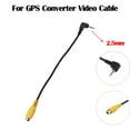 HMOONORY Car Accessories New 2.5Mm Stereo Jack Plug to Rca Female