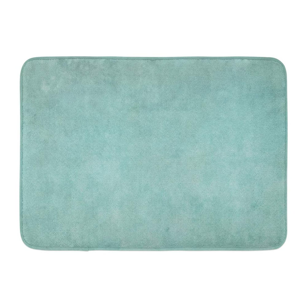 GODPOK Seafoam Green Foam Teal Aqua Blue Watercolor Colorful Sea Color Rug Doormat Bath Mat 23