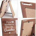 thumbnail image 4 of First Mother's Day as Grandma Picture Frame 4x6Inch Great Grandma Picture Frame Hanging/Tabletop Wooden Frame New Great Grandmother Gifts Photo Frame First Time Grandma Frame, 4 of 9