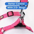 thumbnail image 4 of Arnés para perro Pawtitas XS reflectante antitirones chaleco rosa, 4 of 8