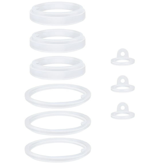 Set of 3/4pcs Insulated Water Bottle Accessories Silicone Sealing Gaskets Replacement Parts for Drinking Cup