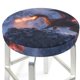 thumbnail image 3 of Balery Winter Fire Dragon Fundas de asiento para taburete de bar redondo de tela de terciopelo ajustables que protegen de arañazos y manchas para sillas de 14 a 17 pulgadas.-12 inch, 3 of 7