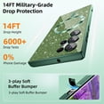 thumbnail image 3 of Funda para Celular ATUMP Galaxy S22 Ultra Brillante Verde Antigolpes, 3 of 9