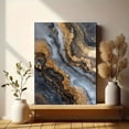thumbnail image 6 of Gold Marbling Texture Abstract Canvas Print, Suitable for Living Room, Bedroom, Office, Hotel, Entryway Decor, 6 of 8