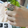 thumbnail image 4 of Anillo abrebotellas para hombres Bar Versátil anillo de acero inoxidable para fiesta Ormromra CPB-DE-LYY1254-3, 4 of 6