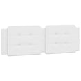 thumbnail image 2 of vidaXL Headboard Cushion White 59.8" Faux Leather, 2 of 2