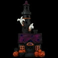 thumbnail image 5 of Northlight LED Lighted Haunted House Halloween Village Decoration - 11.75", 5 of 11