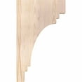 thumbnail image 3 of 3 1/2"W x 12"D x 20"H Pescadero Smooth Corbel, Douglas Fir, 3 of 9