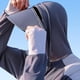 thumbnail image 4 of Sudadera con capucha y protección solar para hombre, ideal para ciclismo, uso diario, deportes de playa XL Gris Profundo, 4 of 9