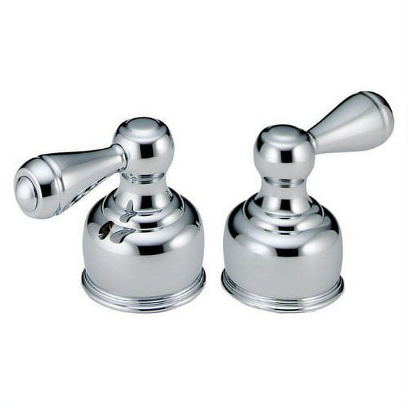Delta H65 NeoStyleOld, Metal Lever Handle Set - Roman Tub, Chrome