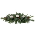 thumbnail image 2 of Northlight 32" Artificial Mixed Pine and Pine Cones Christmas Candle Holder Centerpiece, 2 of 5