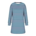 thumbnail image 6 of hotojiny Sweatshirt Dress for Women Crew Neck Casual Long Sleeve Tunic Dresses Fall Fashion Pullover Dress, 6 of 6