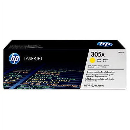 UPC: 0884962772379 | HP 305A (CE412A) Toner Cartridge  Yellow