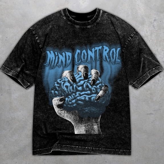 14 University Blue 14s Washed Shirt, Mind Control, Shirts Match Sneakers