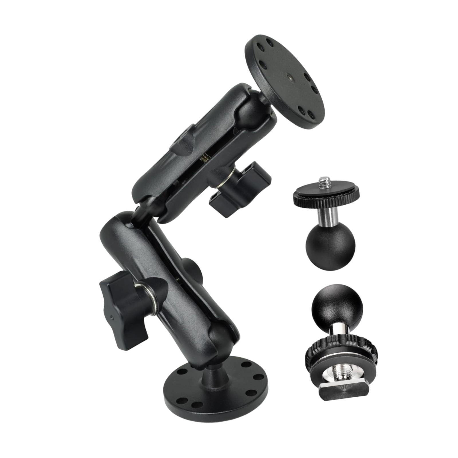 GARENDE Fish Finder Mount Base Adjustable Sturdy 1" Ball Mount for Boat Marine Kayak