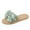 Green, variant on Fashion Women Ankle Strap Summer Slide Sandals Flats Flip-Flops Shose