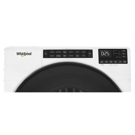 Whirlpool - 5.0 Cu. Ft. High-Efficiency Stackable Front Load Washer with Tumble Fresh - White