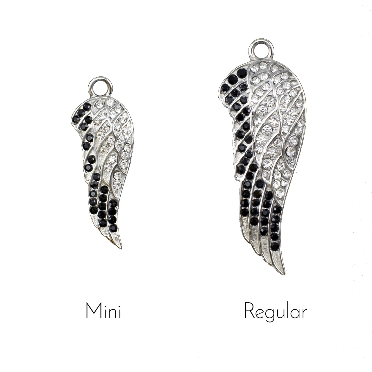Swarovski Crystal Angel Wing Necklace 1126145V2 - Jewelry - Jomashop