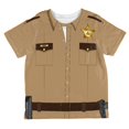 thumbnail image 1 of Halloween Sheriff Costume All Over Toddler T Shirt, 1 of 2