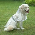 thumbnail image 3 of HDE Dog Raincoat Hooded Slicker Poncho for Small to X-Large Dogs and Puppies Clear M, 3 of 7