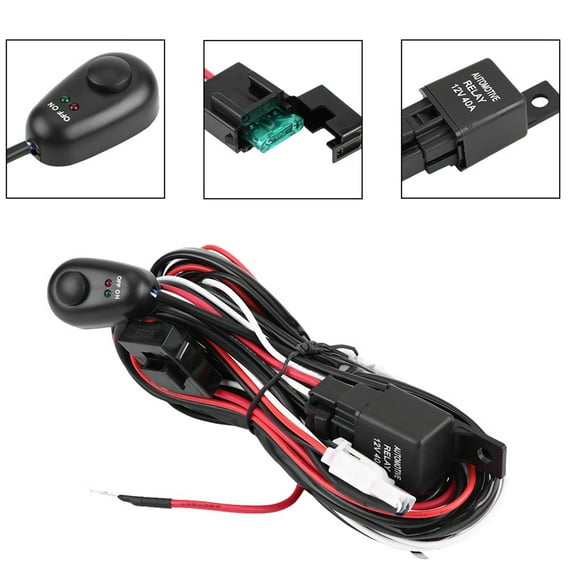 Power SwitchCar 180W Power Switch Car Wiring Harness Power Switch Wiring Harness Compact and Lightweight