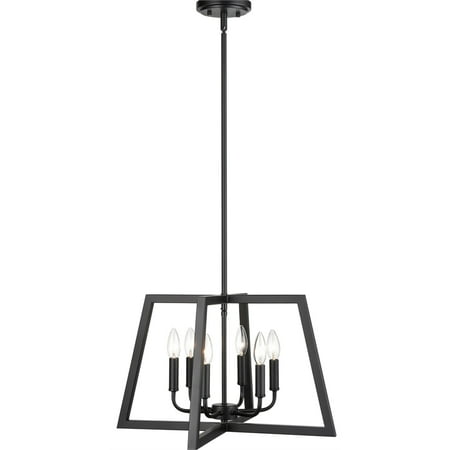 

Millennium Lighting Metal 6 Light Pendant in Matte Black