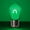 Green, variant on Wintergreen Lighting Shatterproof FlexFilament LED Warm White S14 Patio Light Bulbs, 5-Pack, E26 Base