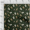 thumbnail image 2 of oneOone Cotton Flex Forest Green Fabric Cowboy Sewing Material Print Fabric By The Yard 40 Inch Wide, 2 of 5