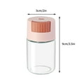 thumbnail image 2 of Precise 0.02 Ounce Push-in Glass Dispenser | Seasoning & Spice Shaker with Portion Control | 100ml (3.4oz) Capacity for Kitchen, BBQ & Camping, 2 of 5