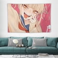 thumbnail image 3 of My Hero Academia Cute Himiko Toga Tapestry Luxury Wall Hanging Tapestries Decoration For Living Room Bedroom Dormitory Mural Blanket Wall Art Tapestry, 3 of 8