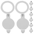thumbnail image 1 of CTIRCHIU 8Pcs Door Viewer Cover Silver Copper For Privacy Protection In Homes, 1 of 8