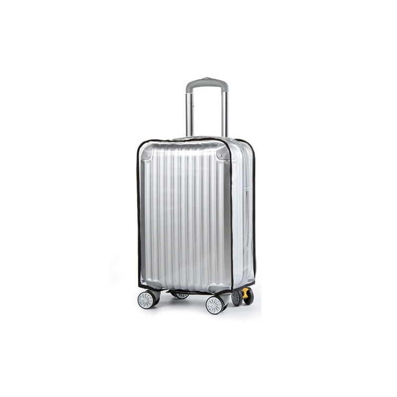 transparent suitcase