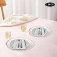 thumbnail image 5 of Miumaeov 25 Set Rose Gold Clear Charger Plates, 12.6 Inch Beaded Plastic Charger Plates with Rose Gold Rim Perfect Table Decor, 5 of 11