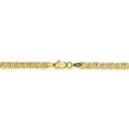 thumbnail image 4 of 10K Yellow Gold Anchor chain 7 in 3.2 mm 3.20mm Semi-Solid, 4 of 4