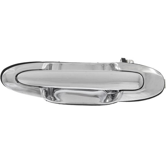 Exterior Door Handle Compatible with 2000-2006 Mazda MPV Rear, Passenger Side Chrome