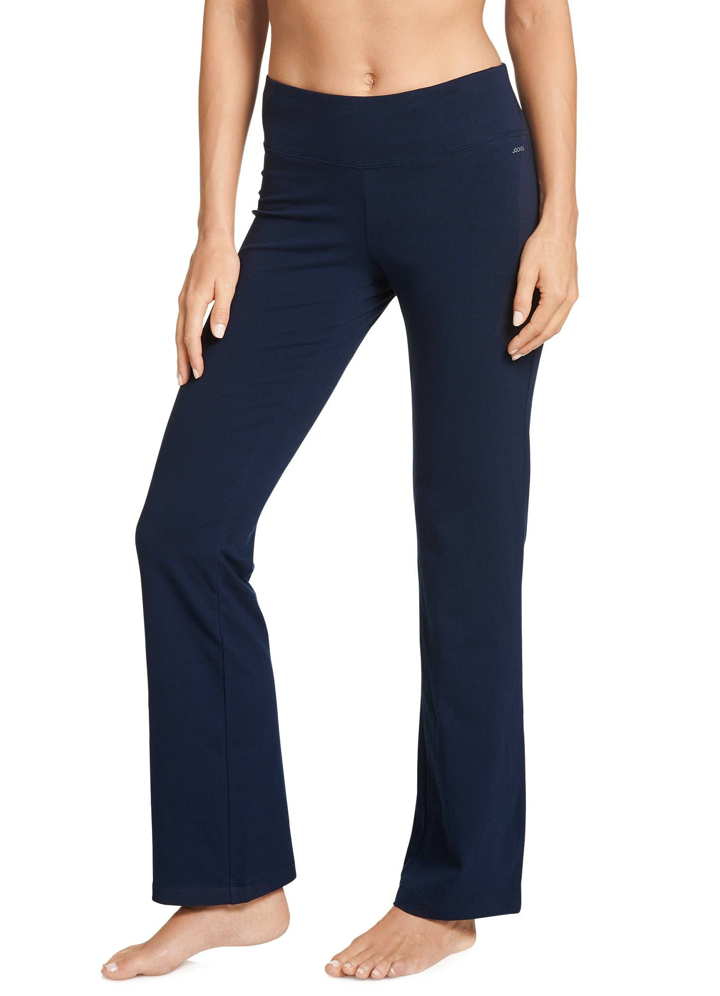Jockey Women Cotton Stretch Slim Bootleg Pant