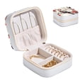thumbnail image 2 of Mother's Day Woodpecker Portable Jewelry Box Organizer with Adjustable Grids for Rings Earrings Bracelets, 2 of 6