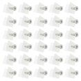 thumbnail image 2 of 100 Pcs Metal Holder Repair Mending Wedges Invisible Shelf Bracket Furniture Shelf Pins Support Dresser Drawer Repair Kit, 2 of 3
