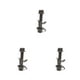 thumbnail image 5 of Speravity Pernos de inclinación de alineación de rueda de 3 piezas tornillo de mantenimiento de reparación de automóvil ajustable neumático Type1 NO1, 5 of 6