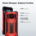 thumbnail image 6 of DOOGEE S200 Plus 5G Rugged Phone with Gemini AI,4nm D7300 CPU,36(16+20) GB+512GB Android 15 Rugged Cell Phone with 1.32" Amoled Screen,10100mAh/33W,100MP Camera Rugged Smartphone,6.72" FHD/120Hz,OTG, 6 of 9