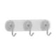 thumbnail image 2 of Ganchos de pared perfecl Ganchos de puerta perchas adhesivas reutilizables auto resistentes plateado, 2 of 8