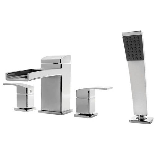 Pfister Kenzo Deck Mounted Roman Tub Waterfall Faucet With